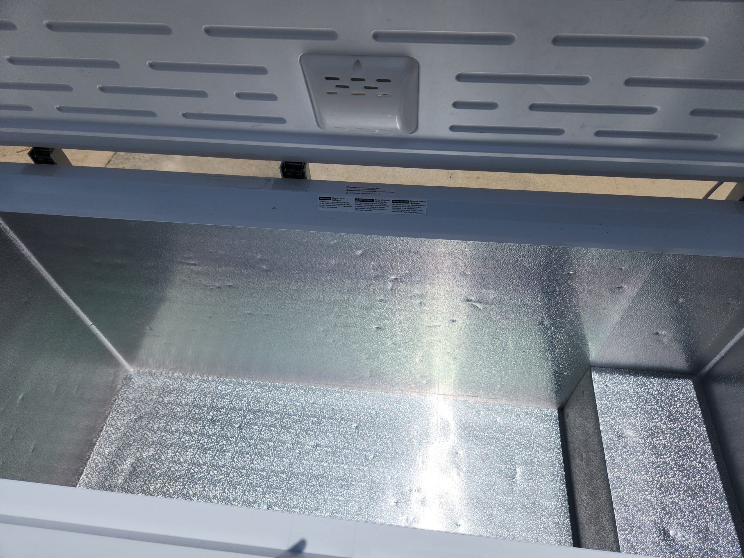 62” G&E DEFREEZER BARELY USED COMMERCIAL FREEZER. Used Equipment